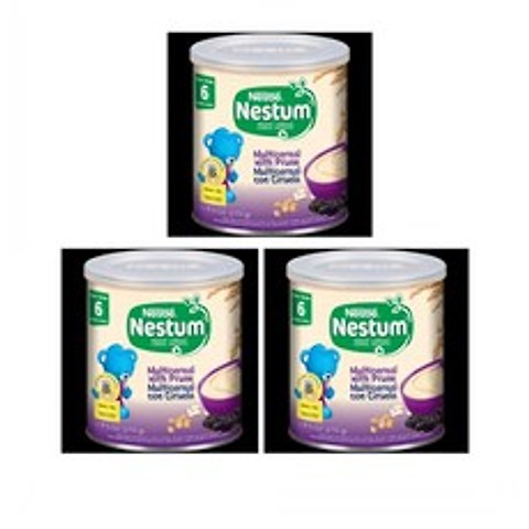 NESTLE Nestum Multicereal with Prune Infant Cereal 네슬레 네스텀 멀티시리얼 푸룬 이유식 270g 3팩