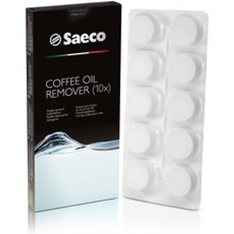 사에코 CA6704/99 커피 그리스 정제(완전 자동 커피 머신용) 1팩(10 x 1.6g), 단일옵션