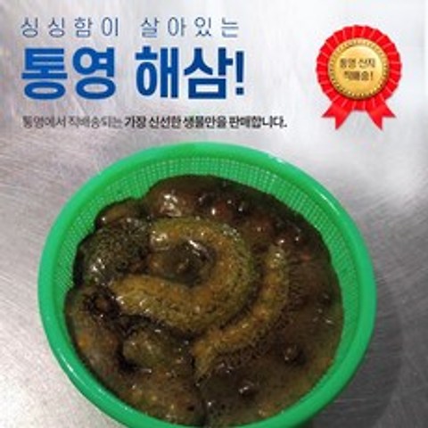 최상급 통영 해삼 봉 300g 생물 봉지해삼 소량판매 마트봉 간편손질, 300g(봉)