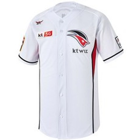 kt KT 위즈 2018 어센틱 어린이용 성인용 유니폼 (백색) 홈