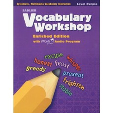 Vocabulary Workshop Level Purple:Enriched Edition with iWords Audio Program
