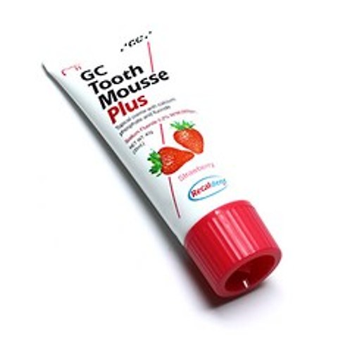 GC투스무스플러스 불소함유 치아 재광화 촉진제 40g, 딸기