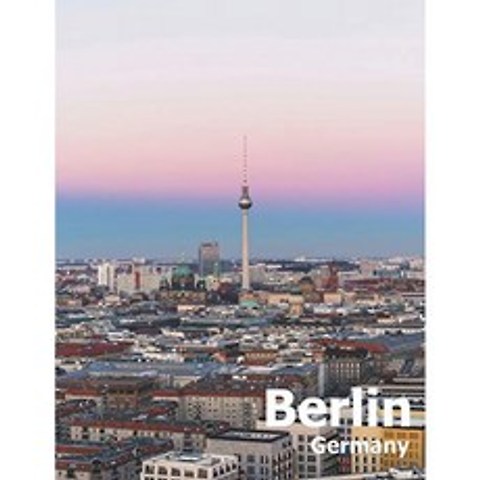 베를린 독일 : 서유럽의 독일 국가 및 독일 도시의 커피 테이블 사진 여행 그림책 앨범 대형 사진 표지, 단일옵션