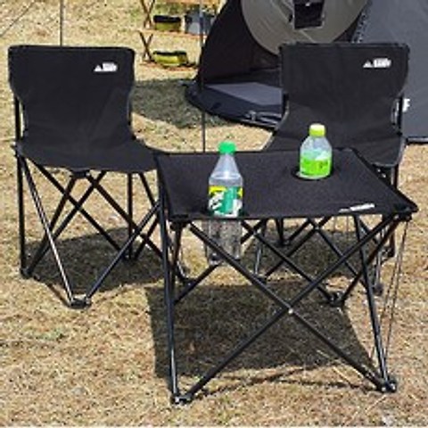그랏사 차박 캠핑용 테이블 의자 세트 2인용 경량 접이식 캠핑의자 캠핑테이블 세트