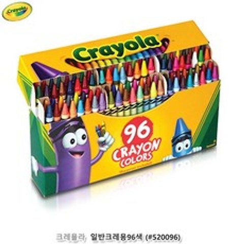 어린이 생일선물 96색 대용량 크레파스 색칠공부 어린이집 상상력 아기 EQ 감각발달