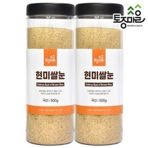 (주)토종마을 국산 현미쌀눈 500g, 2개