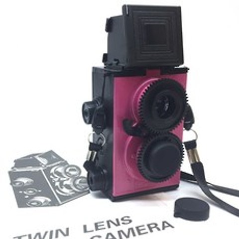 로모카메라 차이나 선물 아트 빈티지 필름 DIY성인의 과학 카메라 생일선물 같은상품, T01-핑크 붉은색을 음미한 완제품+36장 필름