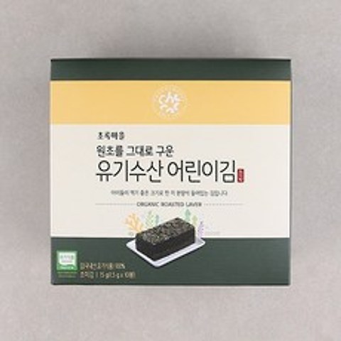 초록마을 유기수산어린이김(1.5gx10봉), 1개