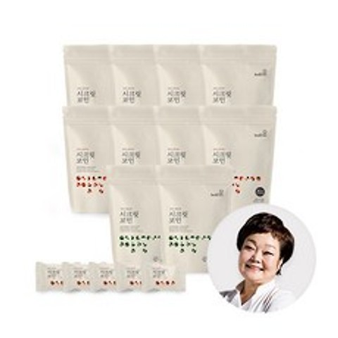 [K쇼핑](천연조미료/육수한알) 빅마마 이혜정의 시크릿코인205개 개별포장 18가지 자연재료