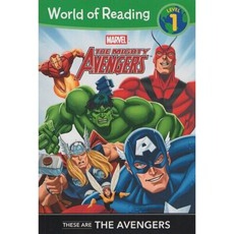 (영어원서)World of Reading Marvel Avengers 18권 마마펜 독서가능