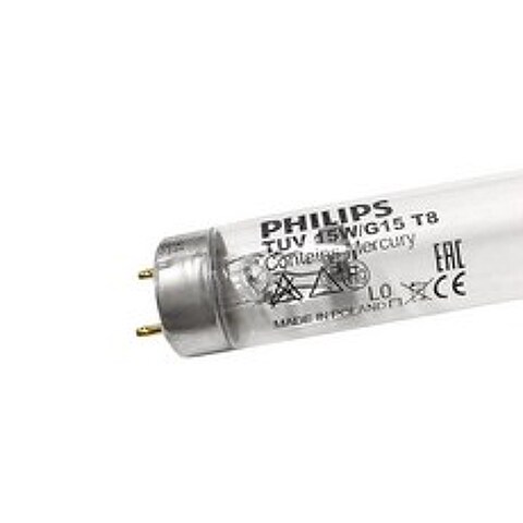 TUV15W 필립스 UVC 살균 식기소독 컵소독 자외선램프, 필립스15W