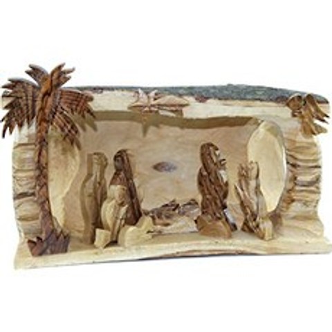 성지 시장의 성탄절 - 올리브 나무의 큰 로그 해소, 본상품, 본상품