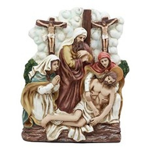 Ebros Christian Catholic Stations of The Cros (Station 13 Jesus Body is Taken Down from the Cross), 본상품