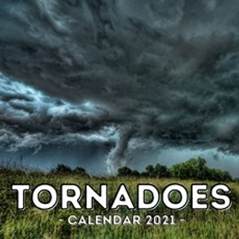 (영문도서) Tornadoes Calendar 2021: 16-Month Calendar Cute Gift Idea For Hurricane Lovers Women & Men Paperback, Independently Published, English, 9798516737817