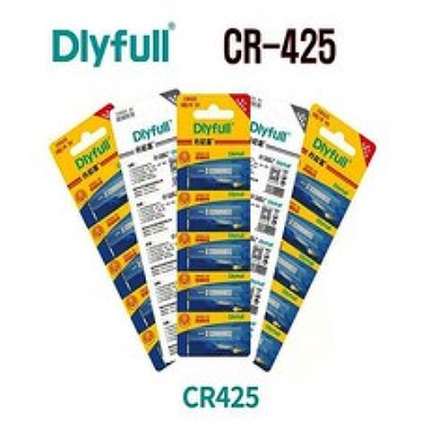 DLYFULL CR-425 배터리 개당 340원 50개/1박스, 50개