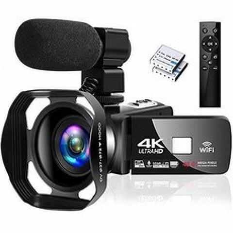 4K Camcorder Digital Camera Video Camera WiFi Vlogging Camera/1477047, 상세내용참조