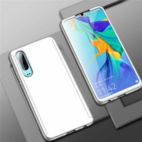 360 전체 9S 9C 9X 6C 7A 7C 명예 8A 프라임 8S 8C 8X 7S 7X 명예 10 9 8 라이트 10I 20S PRO PC FUNDA CAPA, Honor 20e|Silver