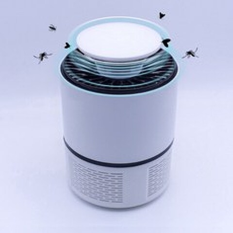 LED 자외선 모기 초파리 날파리 해충 퇴치기 트랩, 화이트