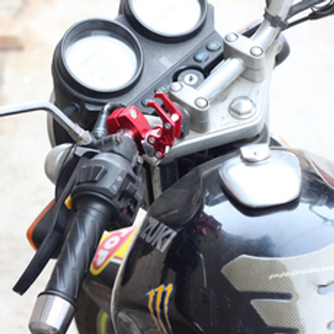 오토바이 22mm 후크 오픈핸들 오토바이봉지걸이 헬멧걸이 6 Color PCX125, 블랙
