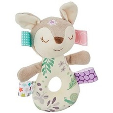 Taggies Embroidered Soft Ring Rattle, 상세 설명 참조0