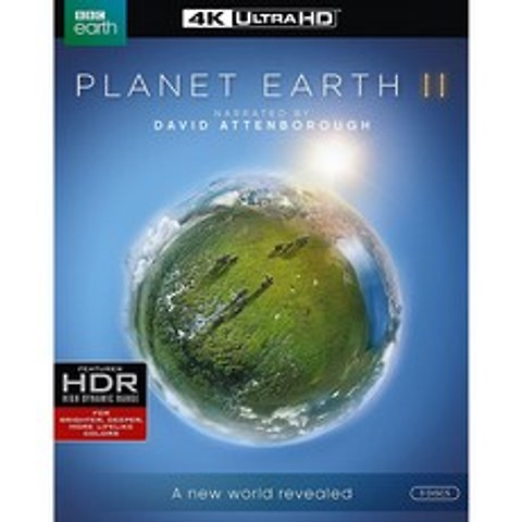 BBC 살아있는 지구2 (4K UHD 블루레이 영어) 다큐멘터리 과학 자연 동물