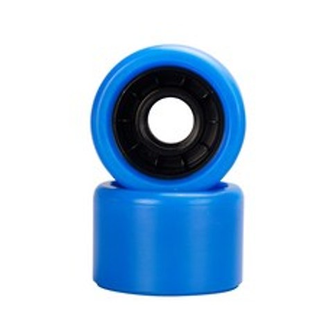 8 조각 95A 크기 62*42mm 쿼드 롤러 스케이트 바퀴 62mm x 42mm 스케이트 바퀴 SHR Pu 쿼드 롤러 교체 바퀴|quad skate wheels|rebounde, 1개, Navy blue