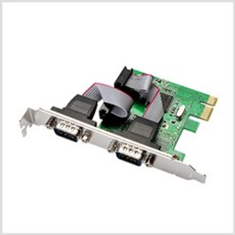 이지넷유비쿼터스 NEXT-SL602 시리얼 확장카드 RS232 2포트 PCIe PCI-e LP브라켓 제공 확장카드-데스크탑용, 선택없음