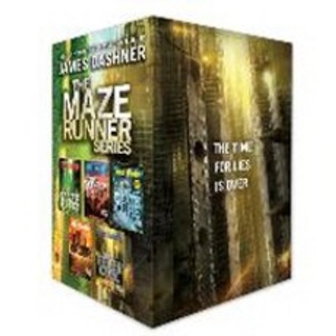 The Maze Runner Series Complete Collection Boxed Set, Delacorte Press