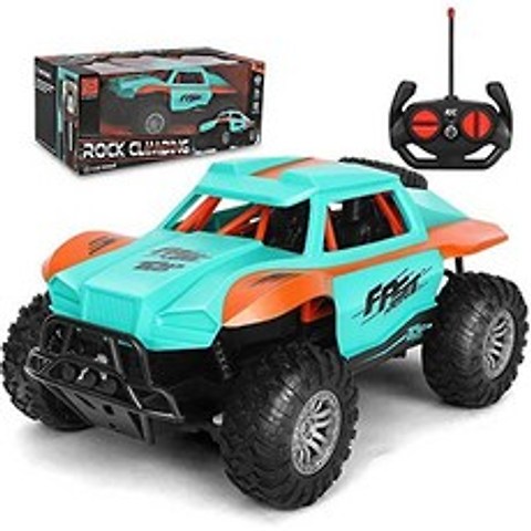 BeebeeRun Remote Control Car Off Road Monster Trucks for Boys-1:16 High Speed Fast Racing Rock Craw, One Color_One Size, One Color_One Size, One Color