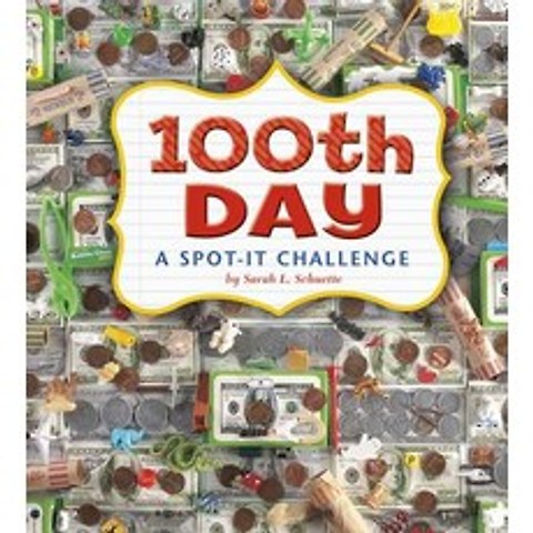 100th Day: A Spot-It Challenge Hardcover, Capstone Press