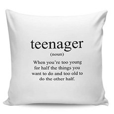 Sea Girl Soft Teenager. Throw Pillow Indoor Cover Pillow Case For Your Home(16in x 16in), 본상품