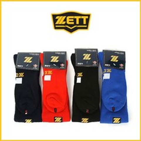 제트 100%정품 ZETT 야구양말 BSK-200 성인 색상선택, 네이비