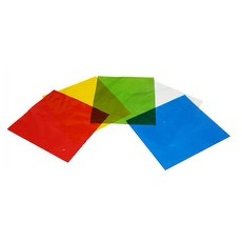 [바이오피스M] 재미있는 미술 놀이 단색 칼라 컬러 셀로판지 샐로판지 대용량, 단색 셀로판지 : (노랑), 100매