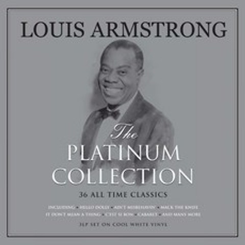 (수입3LP) Louis Armstrong - The Platinum Collection (180g) (Gatefold) (White Color), 단품