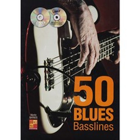 50 Blues Basslines<br>블루스 베이스 악보집 (CD DVD 포함) ME0297, Play Music Publishing