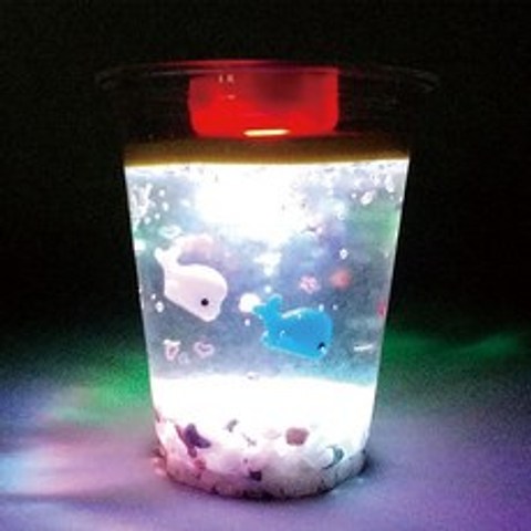 유앤아이 돌고래 컵 수족관만들기(5인용)-LED 과학