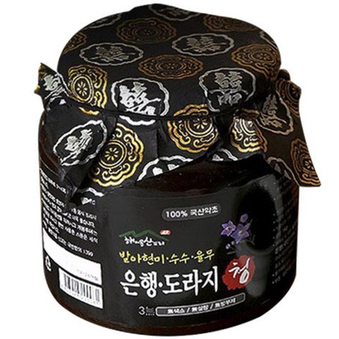 약초인 은행도라지청, 1kg, 1개