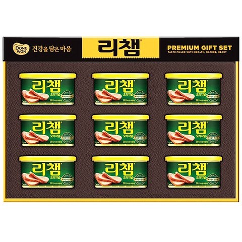 리챔 오리지널 선물세트 6호 + 쇼핑백, 15세트
