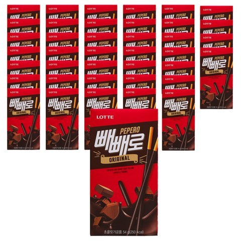 빼빼로 오리지널, 54g, 40개입