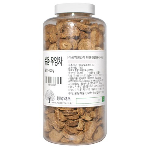 행복약초 볶음 우엉차, 400g, 1개