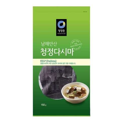 청정원 남해안산 청정다시마, 150g, 1개