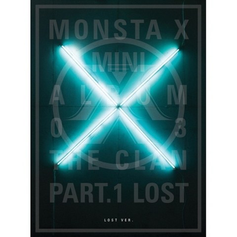 몬스타엑스 - THE CLAN 2.5 PART.1 LOST 3집 미니앨범 LOST VER., 1CD