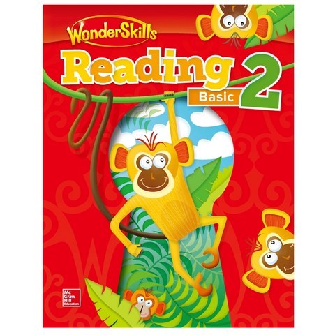WonderSkills Reading Basic 2 Book + Workbook + Audio CD, McGrawHillEducation