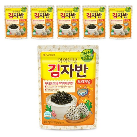 아이배냇 김자반, 오리지널맛, 6개