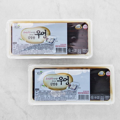 싱그람 김밥용 우엉, 300g, 2팩