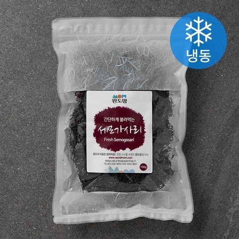 완도맘 자연산 세모가사리 (냉동), 100g, 1봉