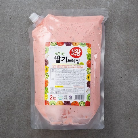 식자재왕 딸기드레싱, 2kg, 1개