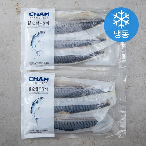 참 순살 고등어 (냉동), 500g, 2개