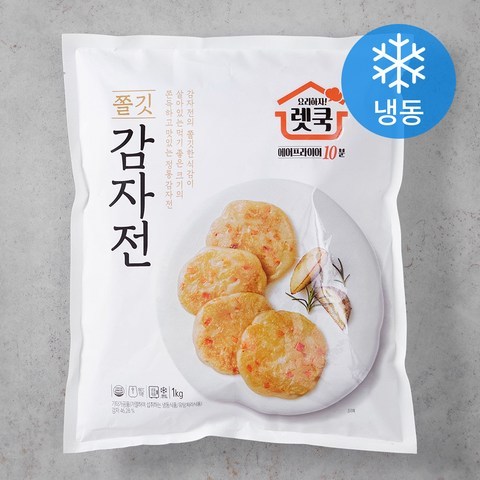 렛쿡 쫄깃쫄깃 감자전 (냉동), 1kg, 1개