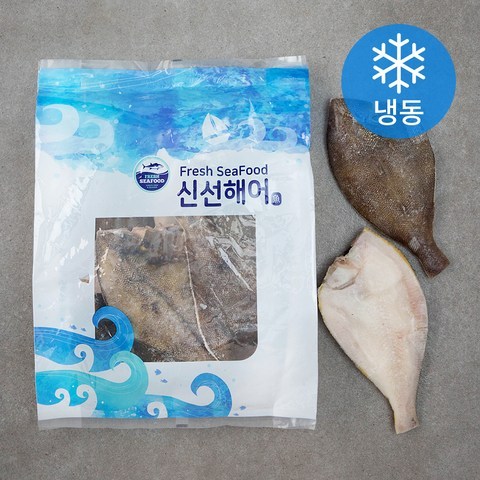 신선해어 가자미 두절 150~200g (냉동), 2kg, 1개